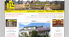 Desktop Screenshot of ill-immobilier.fr